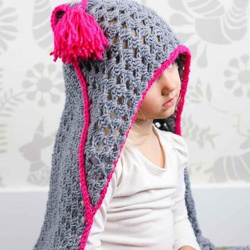 "Granny Gives Back" Hooded Blanket