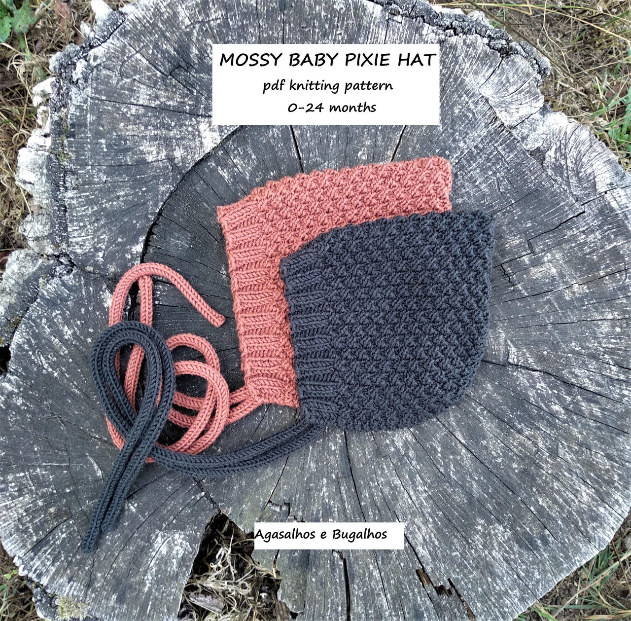 Mossy Baby Pixie Hat | 0-24 months