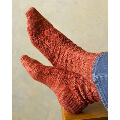 Valley Yarns Great Meteor Socks Knitting Pattern