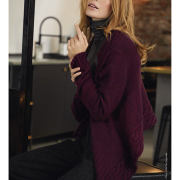 Lana Grossa 28 Jacket Cardigan Knitting Pattern