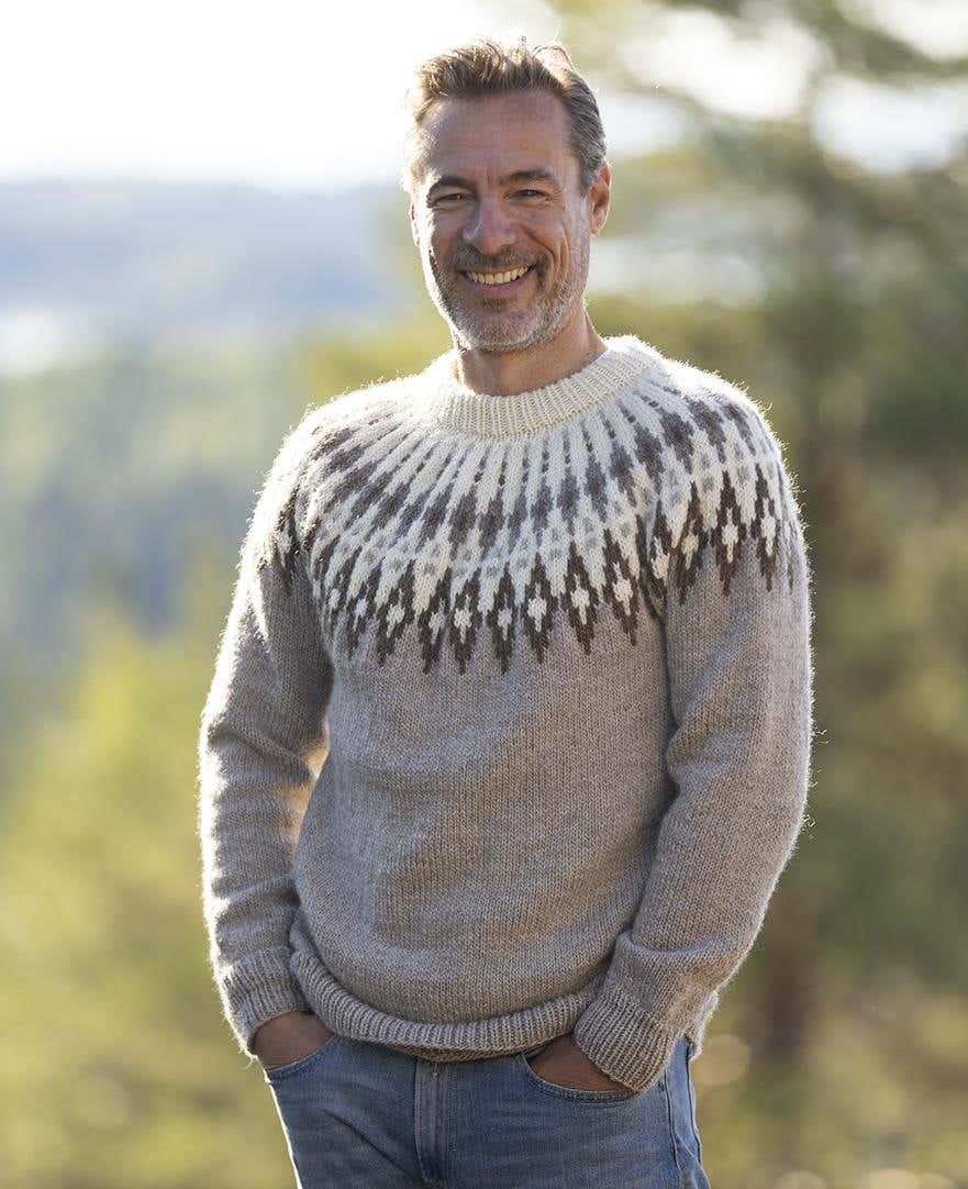 Brage Sweater in Viking Garn Viking Wool