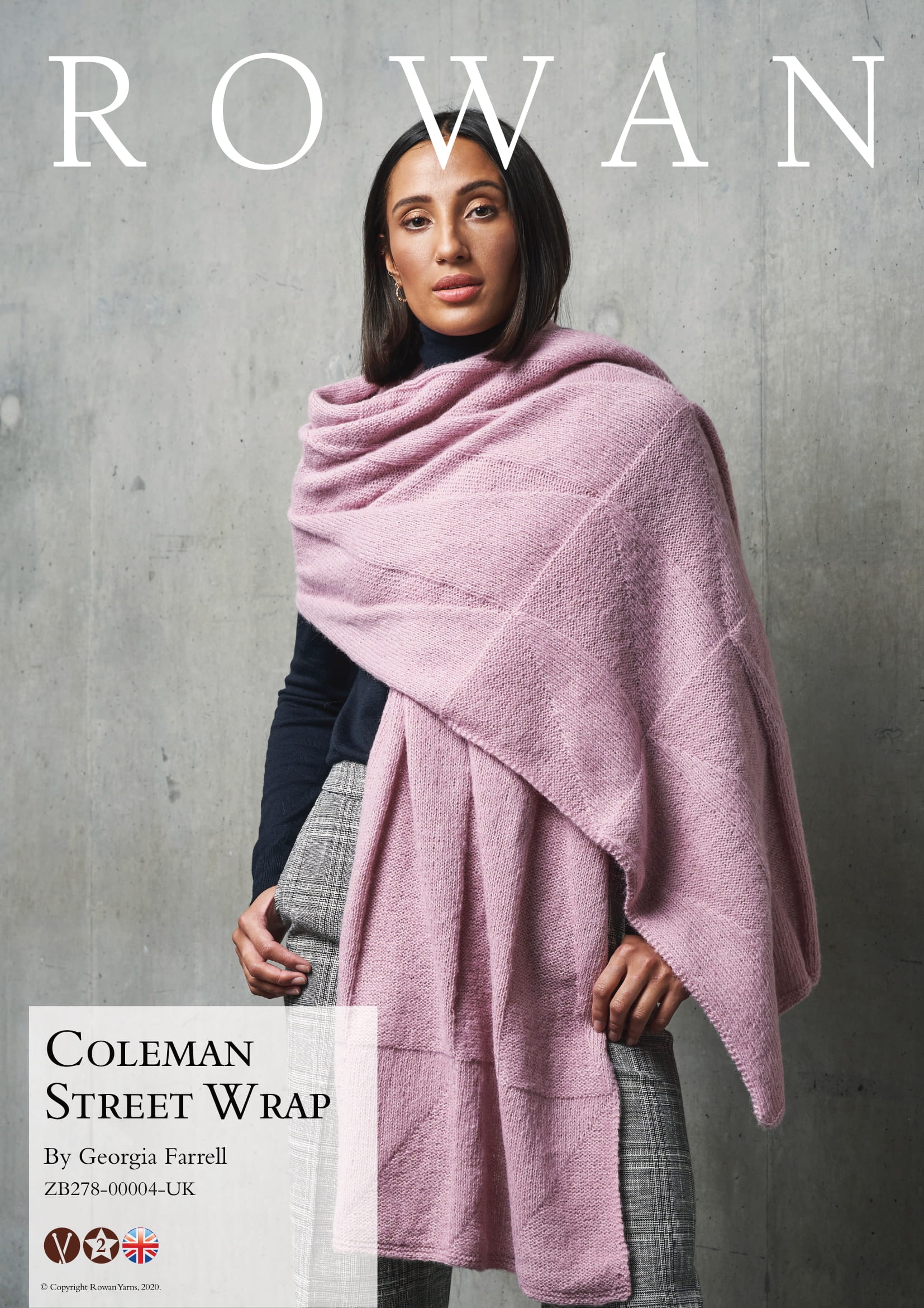 Rowan Coleman Street Wrap Knitting Pattern