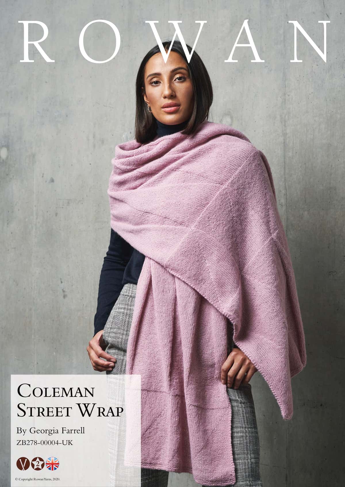 Rowan Coleman Street Wrap Knitting Pattern