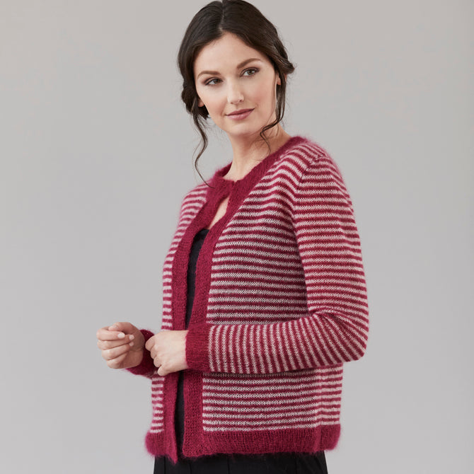 Sesia Flatiron Cardigan Knitting Pattern