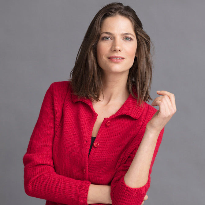 String Annie Cardigan Knitting Pattern