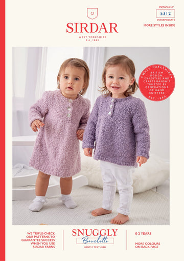 Sirdar Pullover and Dress Knitting Pattern