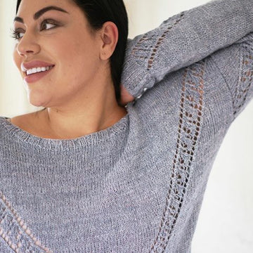 Mondego Pullover Top Knitting Pattern