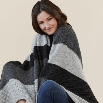 Tahki Yarns Pagosa Blanket Knitting Pattern