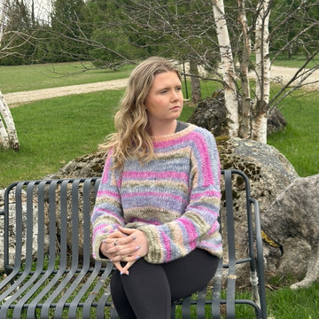 The Cloud 9 Sweater Jumper Knitting Pattern