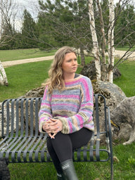 The Cloud 9 Sweater Jumper Knitting Pattern