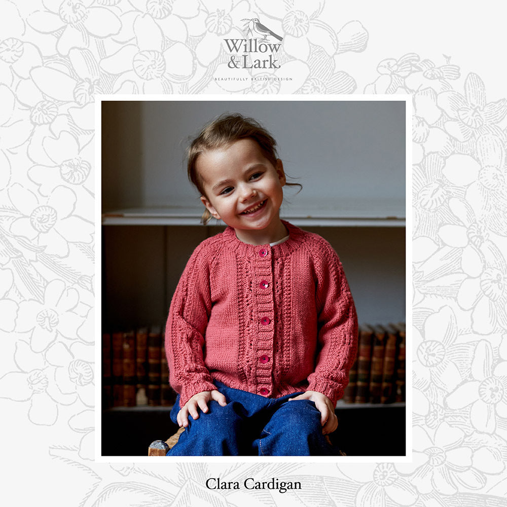 Willow & Lark Clara Cardigan Knitting Pattern