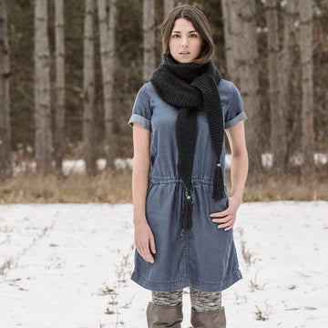 Blue Sky Fibers St. Cloud Scarf PDF