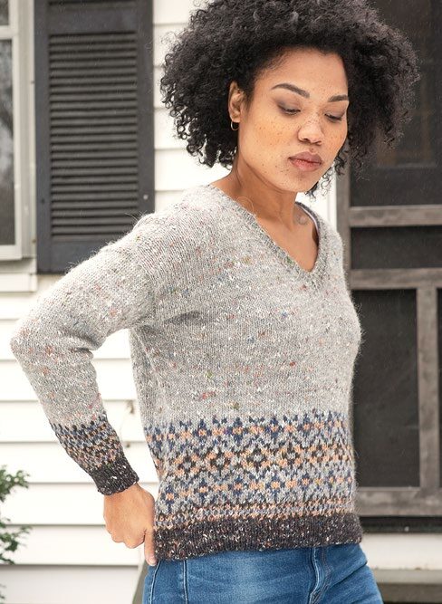 Waverly Sweater Jumper Knitting Pattern