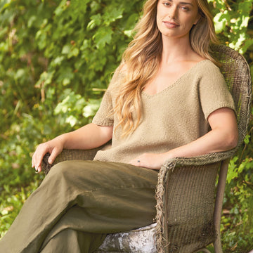 Indulge Sweater in Rowan Cotton Revive PDF