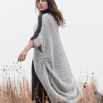 Cold Spring Coccoon Coat Knitting Pattern