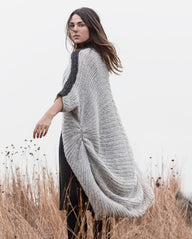 Cold Spring Coccoon Coat Knitting Pattern