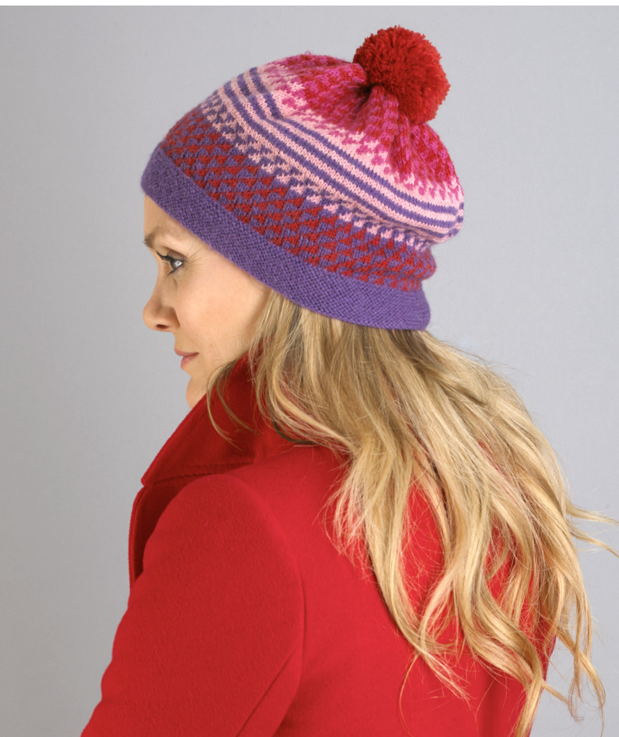 MillaMia Billie Fairisle Hat Knitting Pattern