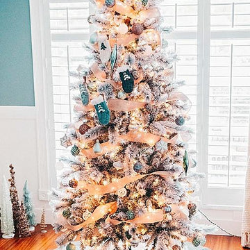 Pine Christmas Tree Skirt