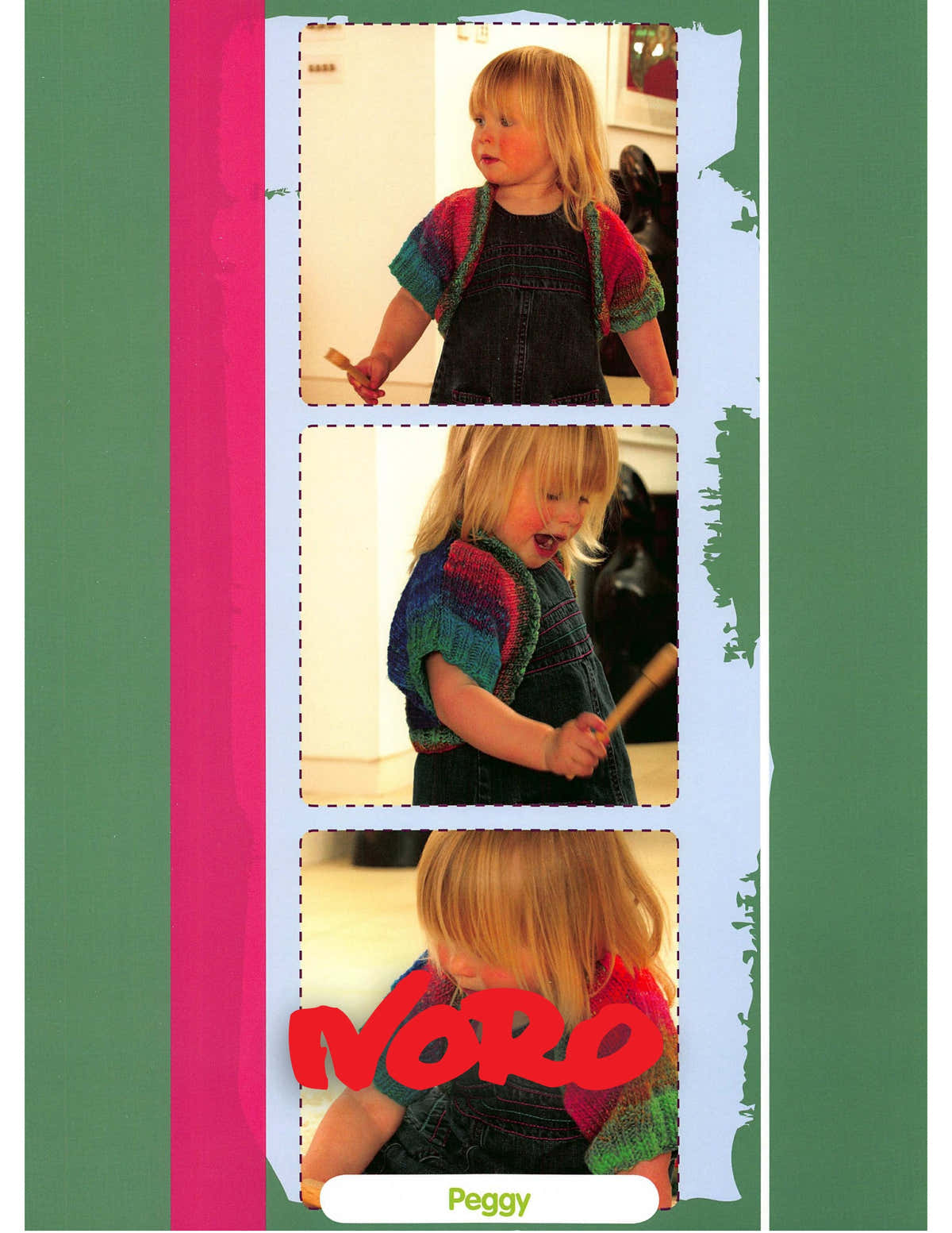 Noro Peggy Cardigan Knitting Pattern