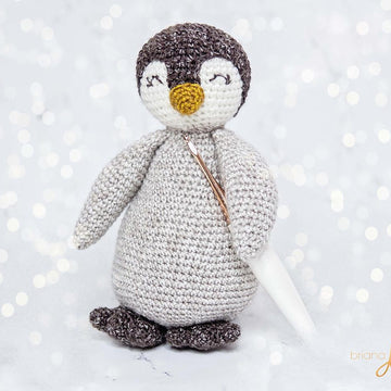 Penguin Crochet Buddy & Bonus Newborn Outfit