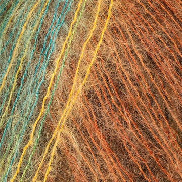 Goldgelb Rehbraun Mokka Petrol (321)