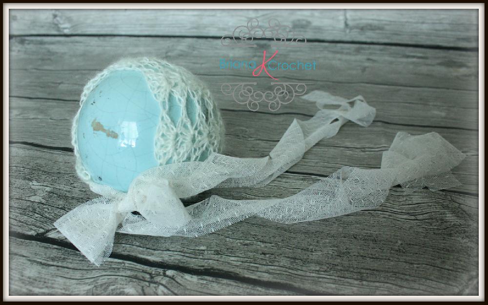 Newborn Mohair Bonnet