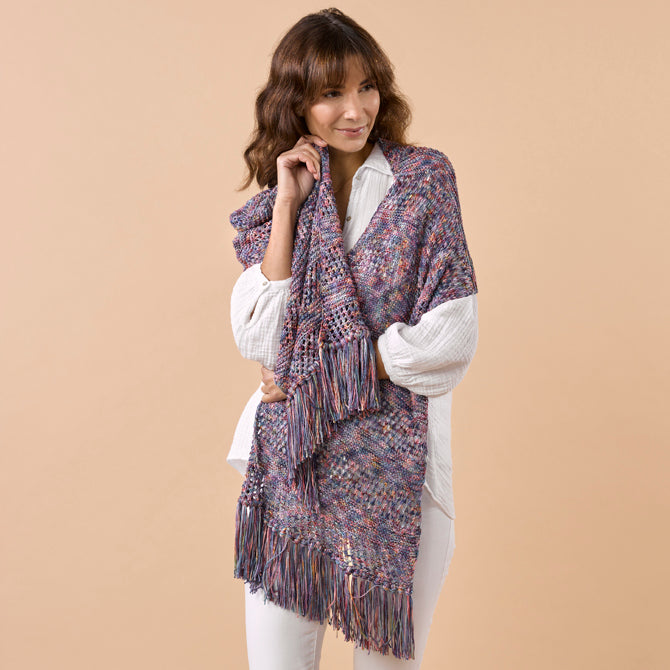 Tahki Yarns Wenona Wrap Knitting Pattern