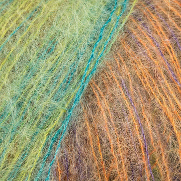 Violett Orange Hellgrün Türkis (303)