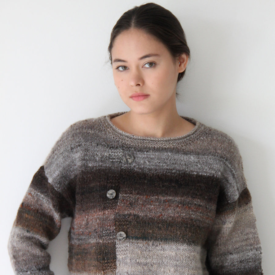 Noro Y Pullover Jumper Knitting Pattern