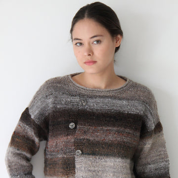 Noro Y Pullover Jumper Knitting Pattern
