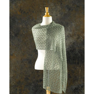 Valley Yarns Crocus Bud Crocheted Shawl Pattern Pattern