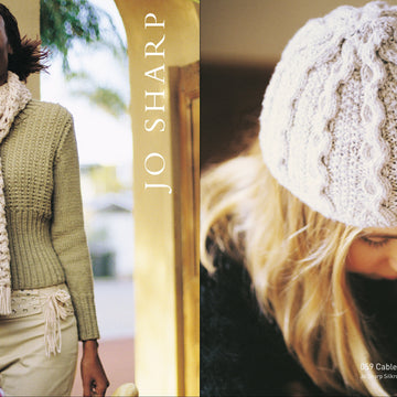 Jo Sharp Cable Beanie Hat Knitting Pattern