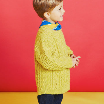 Debbie Bliss Ethan Sweater Knitting Pattern