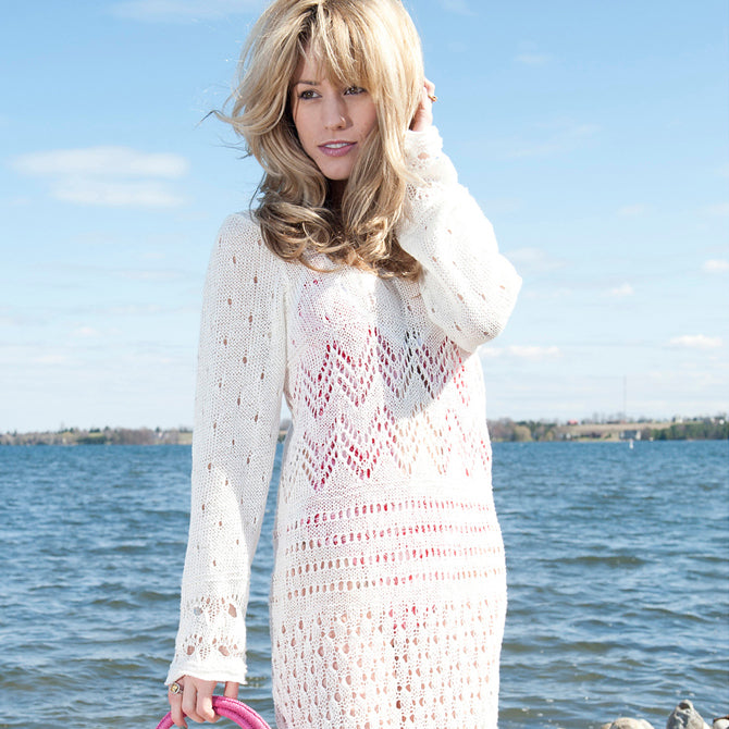 Louet Amelie Dress Knitting Pattern
