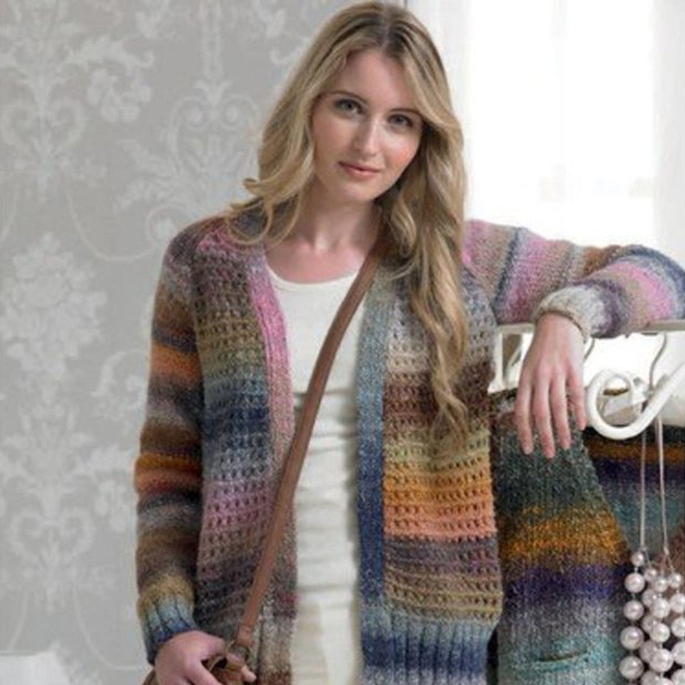 Noro Fragrance Cardigan Knitting Pattern