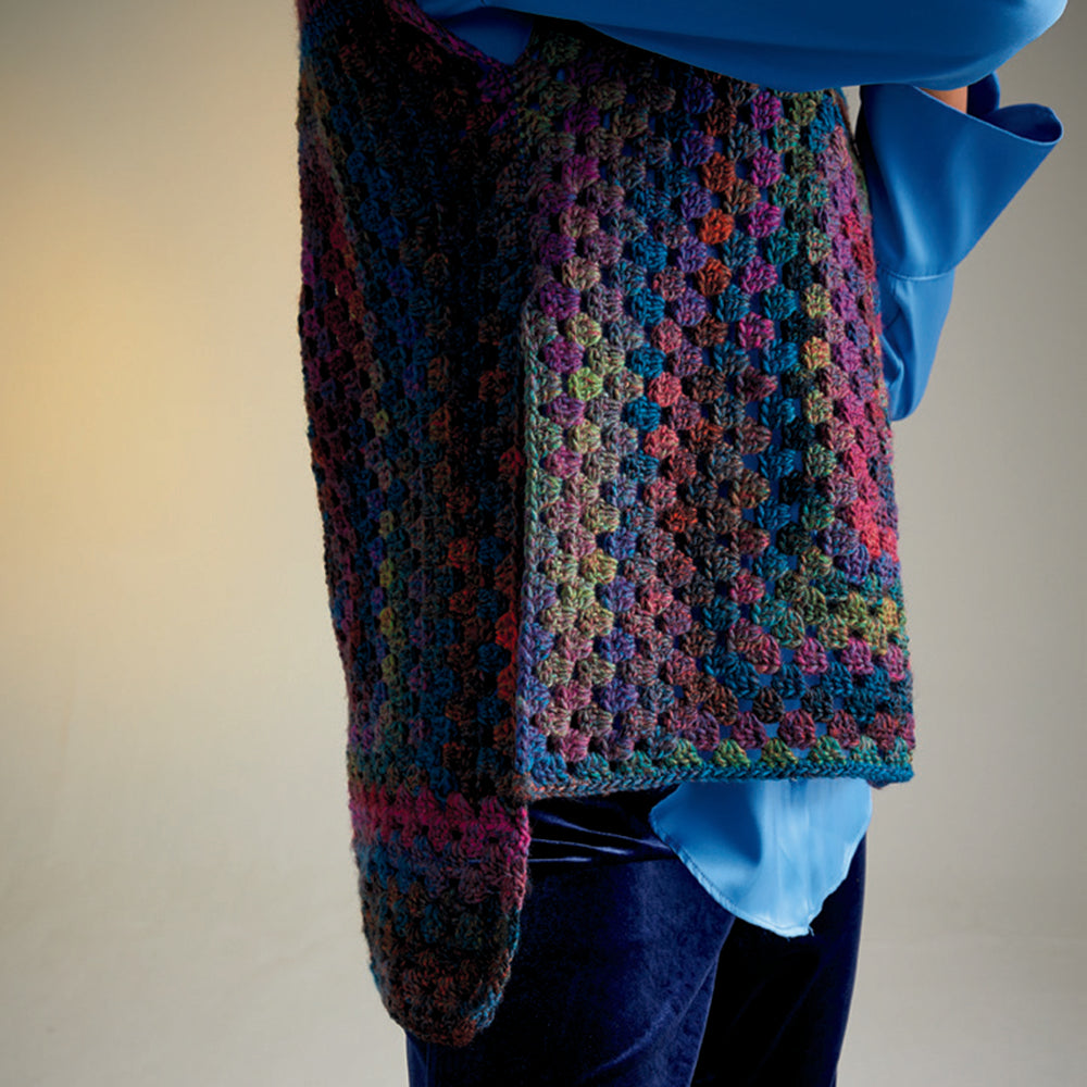 Sirdar Twilight Terrace Tabard Cape Crochet Pattern