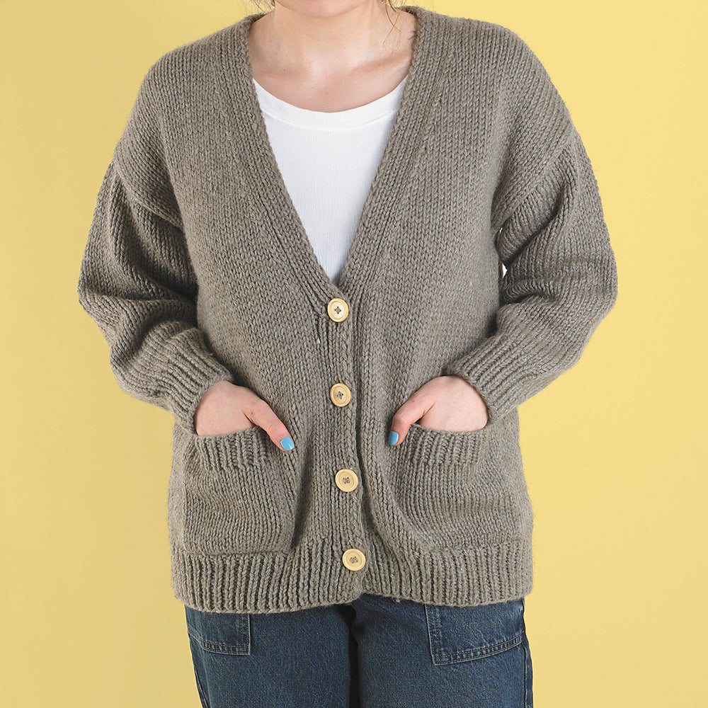Paintbox Yarns Easy Sunday Cardigan PDF