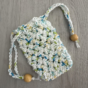 Woven Stitch Soap Sack