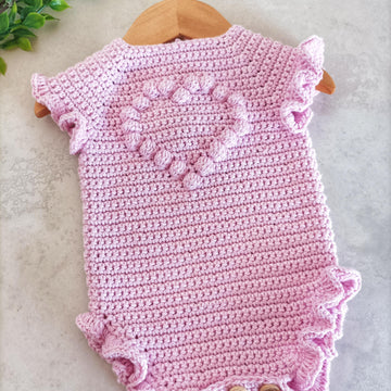 Heart Baby Romper