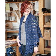 Valley Yarns 40th Anniversary Cousteau Shawl Crochet Pattern