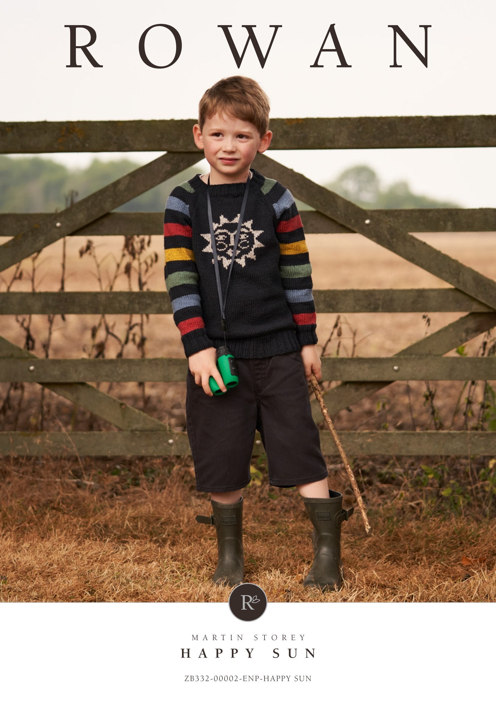 Happy Sun Sweater Jumper Knitting Pattern