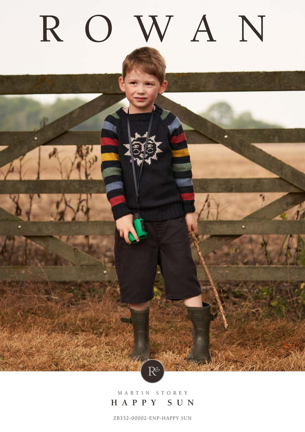 Happy Sun Sweater Jumper Knitting Pattern