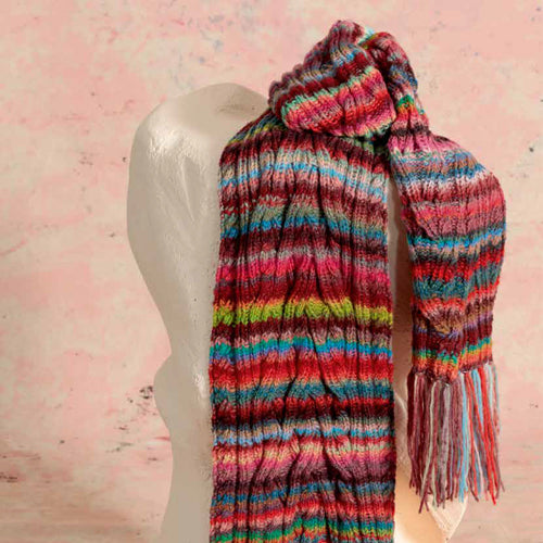 Lang PTO31-04 Scarf Knitting Pattern