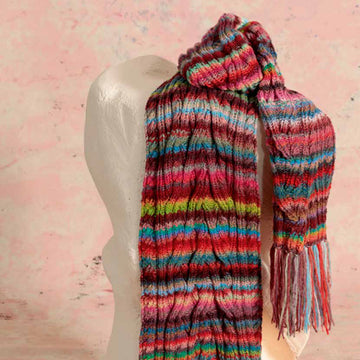 Lang PTO31-04 Scarf Knitting Pattern