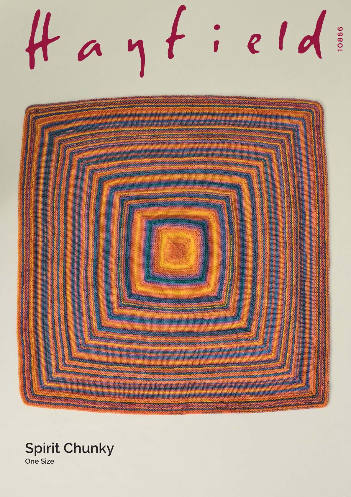 Square Deal Blanket Knitting Pattern
