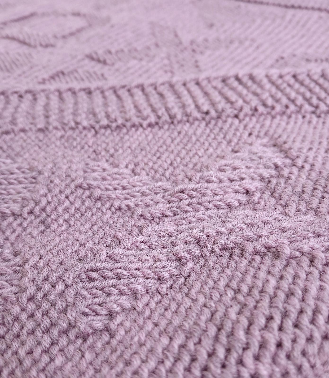 Hearts and hugs blanket