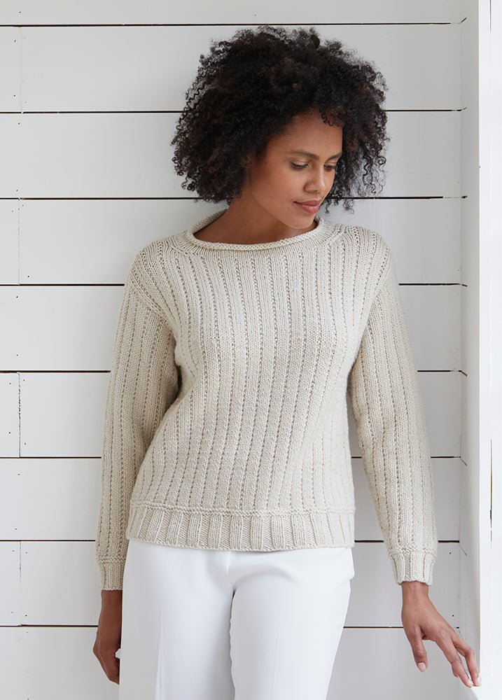 Debbie Bliss Brancaster Jumper Knitting Pattern