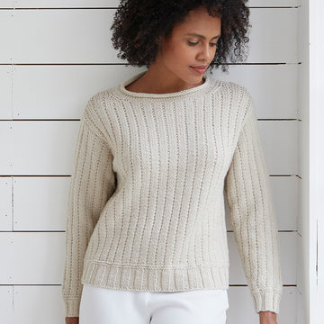 Debbie Bliss Brancaster Jumper Knitting Pattern