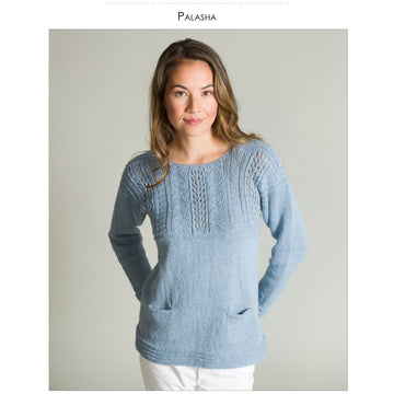 Classic Elite Yarns Palasha Jumper Knitting Pattern