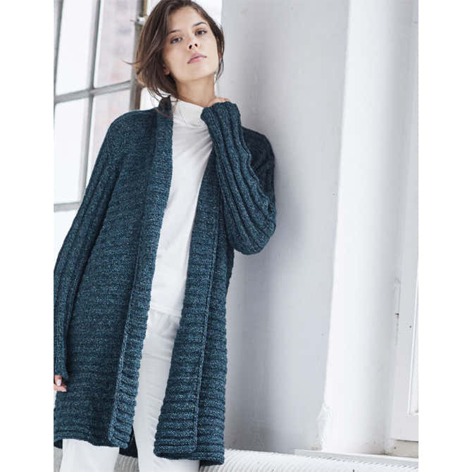 Lana Grossa Jacket Cardigan Knitting Pattern
